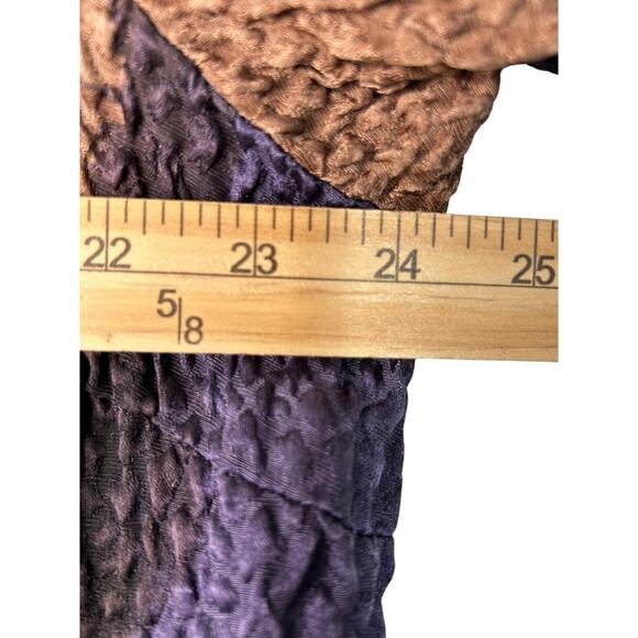 Citron Santa Monica 2 Button Blazer Size 2X Abstract Multicolor Textured Jacket - Picture 9 of 11